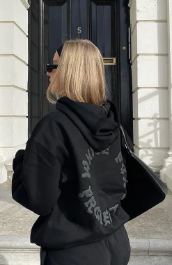 Jackets & Blazers | White Fox Boutique Project 5 Oversized Hoodie Ink black