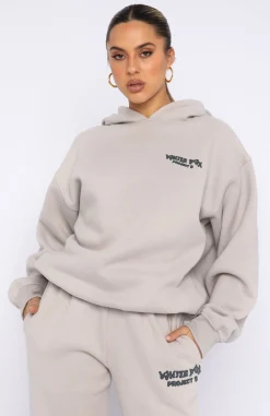Jackets & Blazers | White Fox Boutique Project 5 Oversized Hoodie Lunar grey