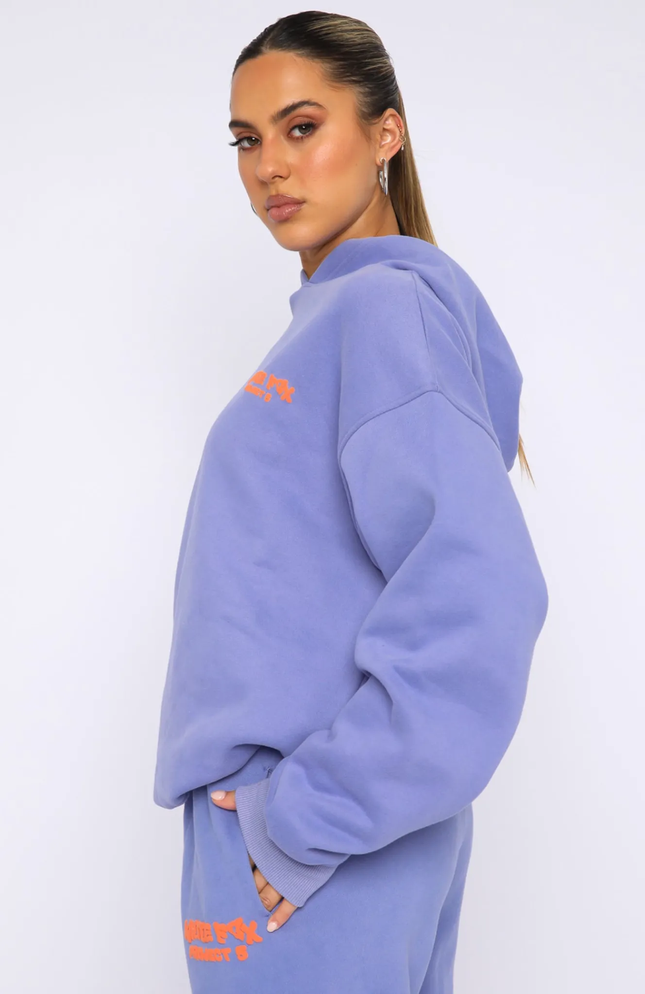 Jackets & Blazers | White Fox Boutique Project 5 Oversized Hoodie Grape purple