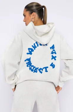 Jackets & Blazers | White Fox Boutique Project 5 Oversized Hoodie Gravity grey