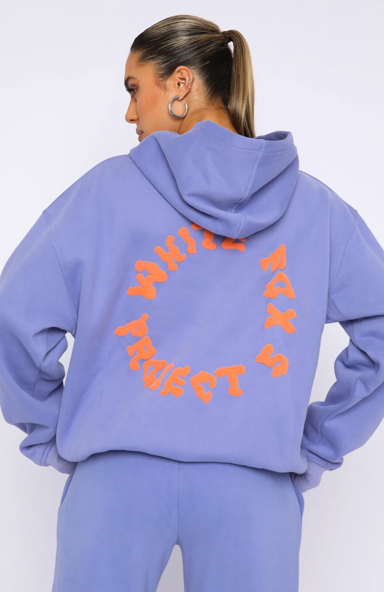 Jackets & Blazers | White Fox Boutique Project 5 Oversized Hoodie Grape purple