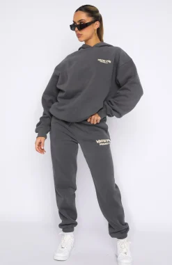 Jackets & Blazers | White Fox Boutique Project 5 Oversized Hoodie Volcanic grey