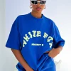 Shirts & Blouses | White Fox Boutique Project 5 Oversized Tee Cobalt blue
