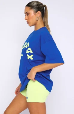 Shirts & Blouses | White Fox Boutique Project 5 Oversized Tee Cobalt blue