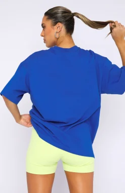 Shirts & Blouses | White Fox Boutique Project 5 Oversized Tee Cobalt blue