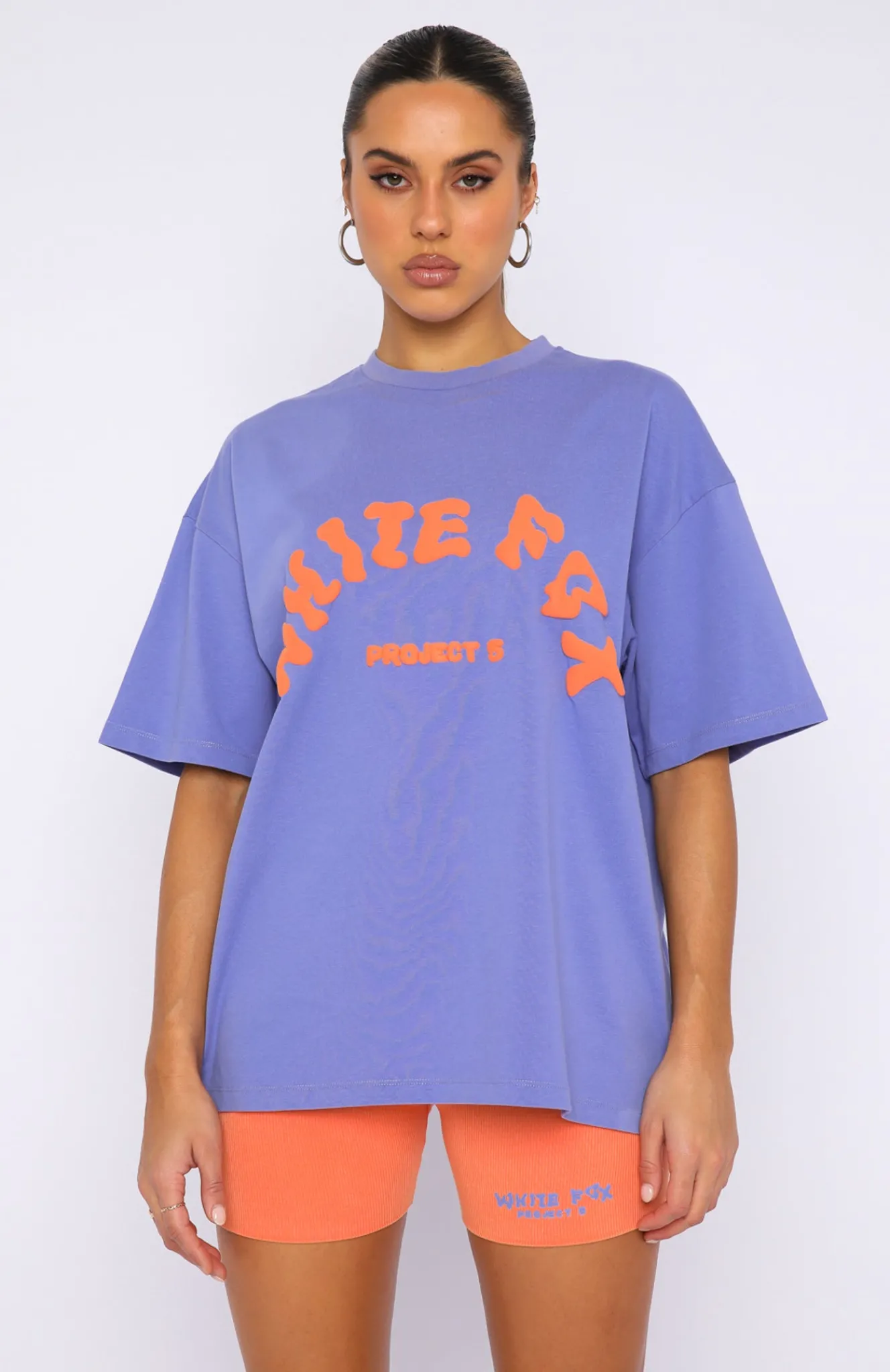 Shirts & Blouses | White Fox Boutique Project 5 Oversized Tee Grape purple