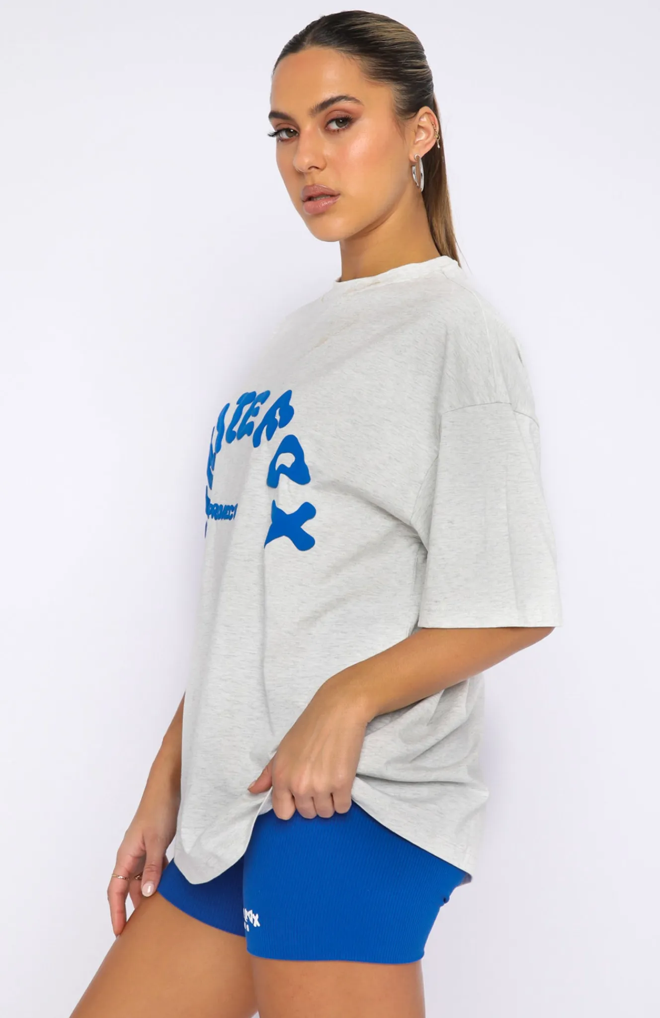 Shirts & Blouses | White Fox Boutique Project 5 Oversized Tee Gravity grey