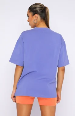 Shirts & Blouses | White Fox Boutique Project 5 Oversized Tee Grape purple