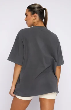 Shirts & Blouses | White Fox Boutique Project 5 Oversized Tee Volcanic grey