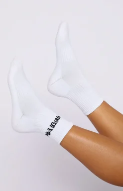 Socks | White Fox Boutique Project 5 Socks white
