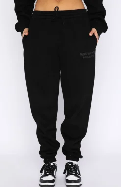Sweatpants | White Fox Boutique Project 5 Sweatpants Ink black