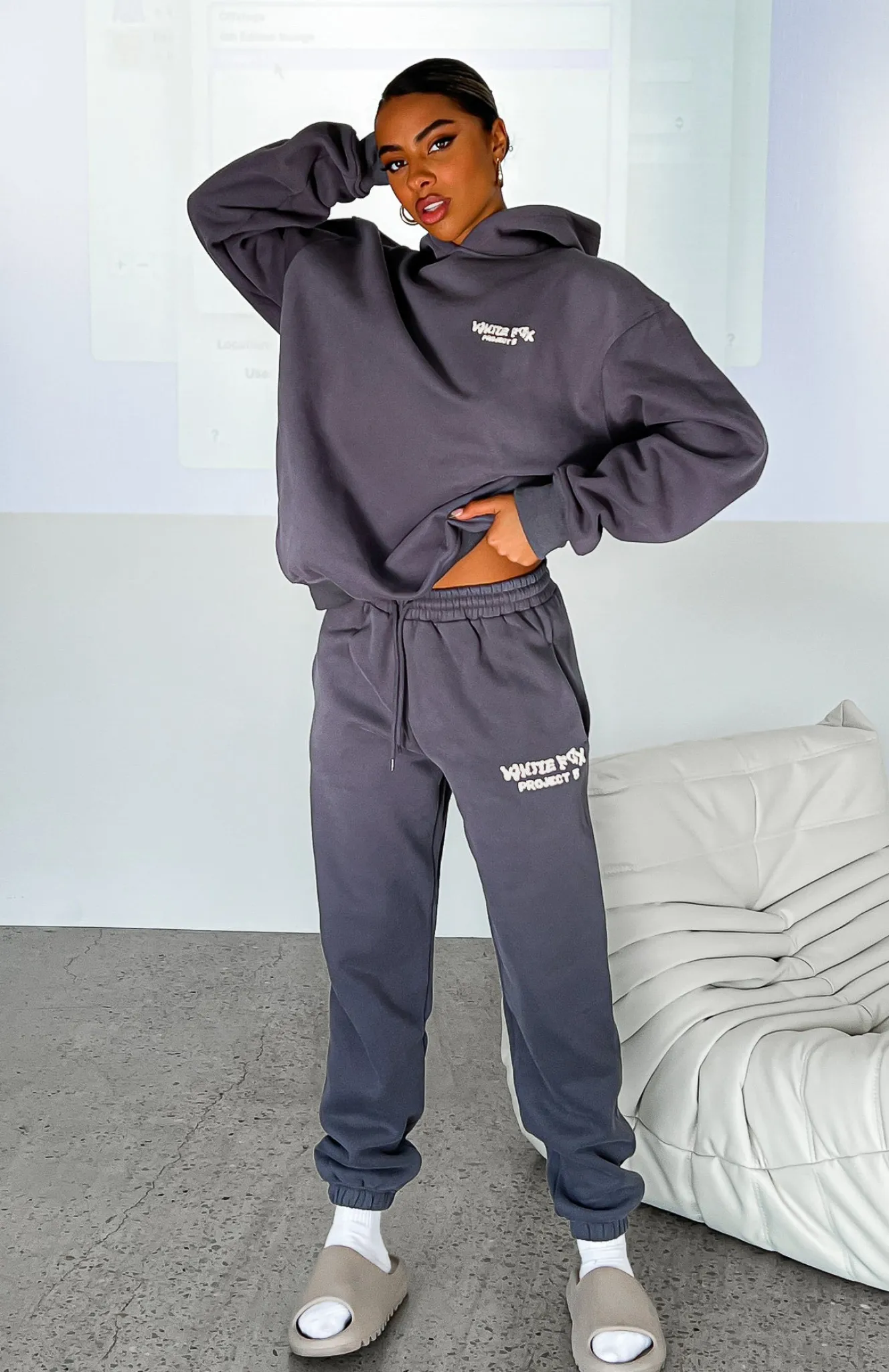 Sweatpants | White Fox Boutique Project 5 Sweatpants Volcanic grey