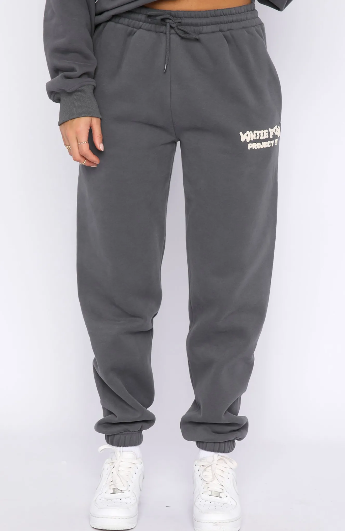 Sweatpants | White Fox Boutique Project 5 Sweatpants Volcanic grey