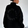 Jackets & Blazers | White Fox Boutique Project 5 Zip Front Sweater Ink black