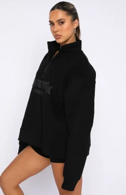 Jackets & Blazers | White Fox Boutique Project 5 Zip Front Sweater Ink black