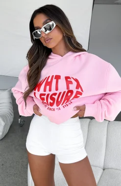 Jackets & Blazers | White Fox Boutique Raise The Bar Oversized Hoodie pink