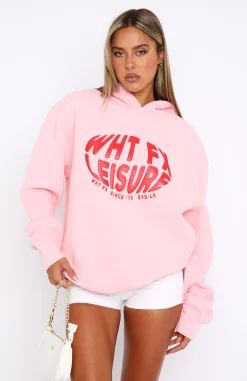 Jackets & Blazers | White Fox Boutique Raise The Bar Oversized Hoodie pink