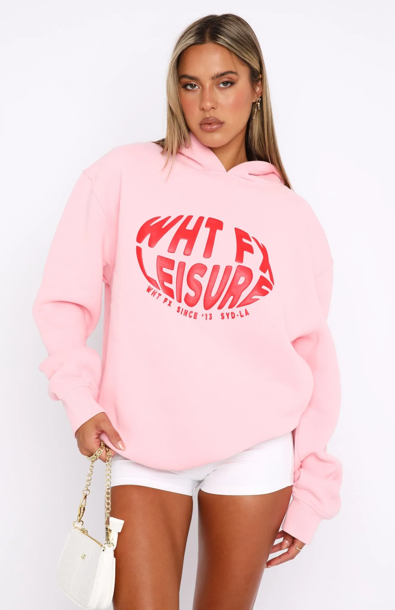 Jackets & Blazers | White Fox Boutique Raise The Bar Oversized Hoodie pink
