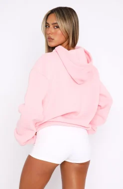 Jackets & Blazers | White Fox Boutique Raise The Bar Oversized Hoodie pink