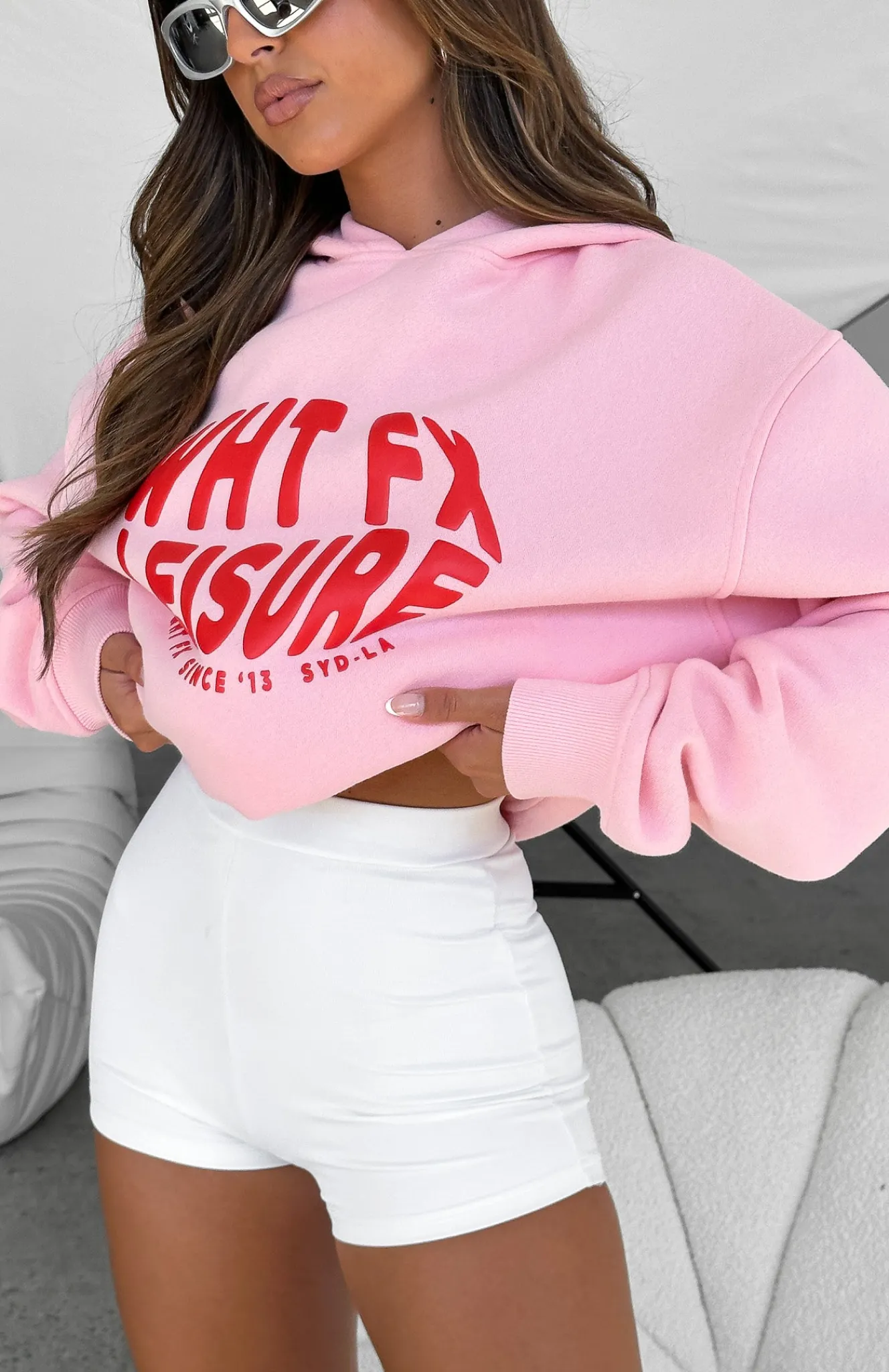 Jackets & Blazers | White Fox Boutique Raise The Bar Oversized Hoodie pink