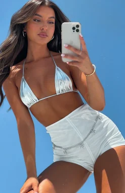 Bikini Tops | White Fox Boutique Rancho Mirage Bikini Top silver