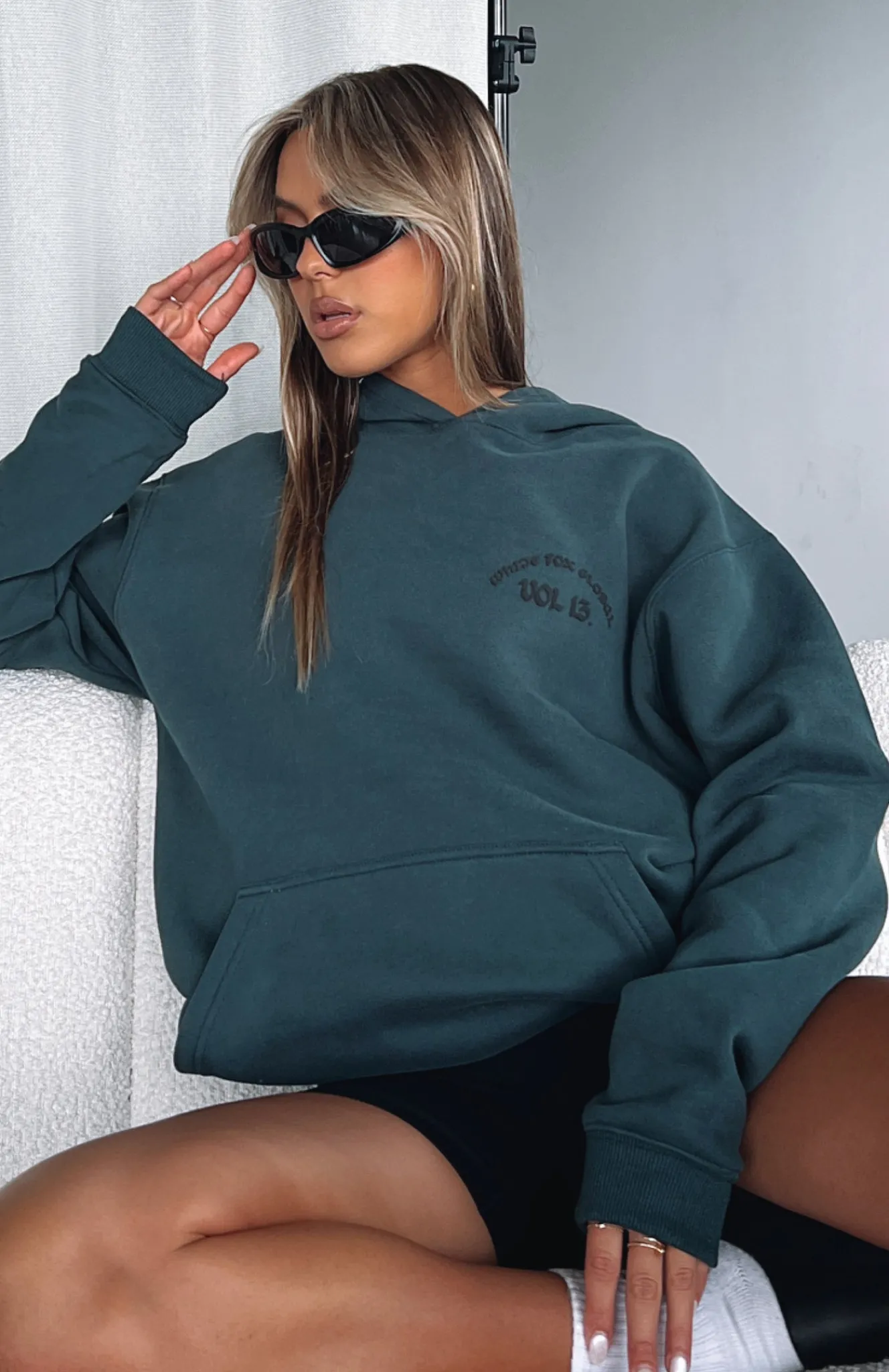 Jackets & Blazers | White Fox Boutique Reaching New Levels Hoodie Teal green