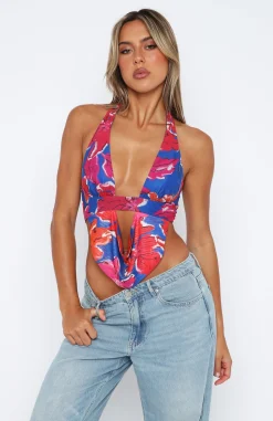 Shirts & Blouses | White Fox Boutique Ready For You Top Wildflower blue