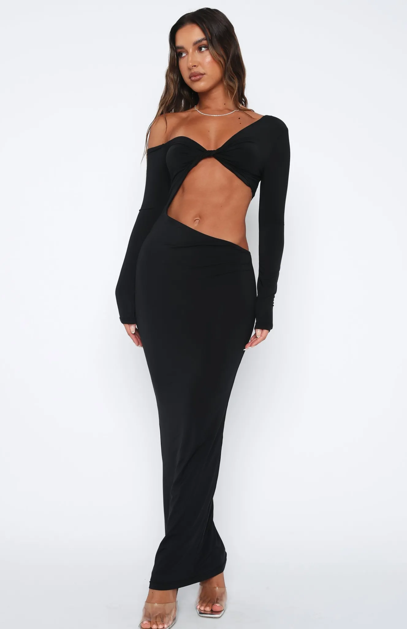 Formal Dresses | White Fox Boutique Revenge Maxi Dress black