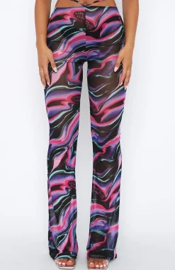 Pants | White Fox Boutique Rhythm Of The Night Pants Intergalactic multi