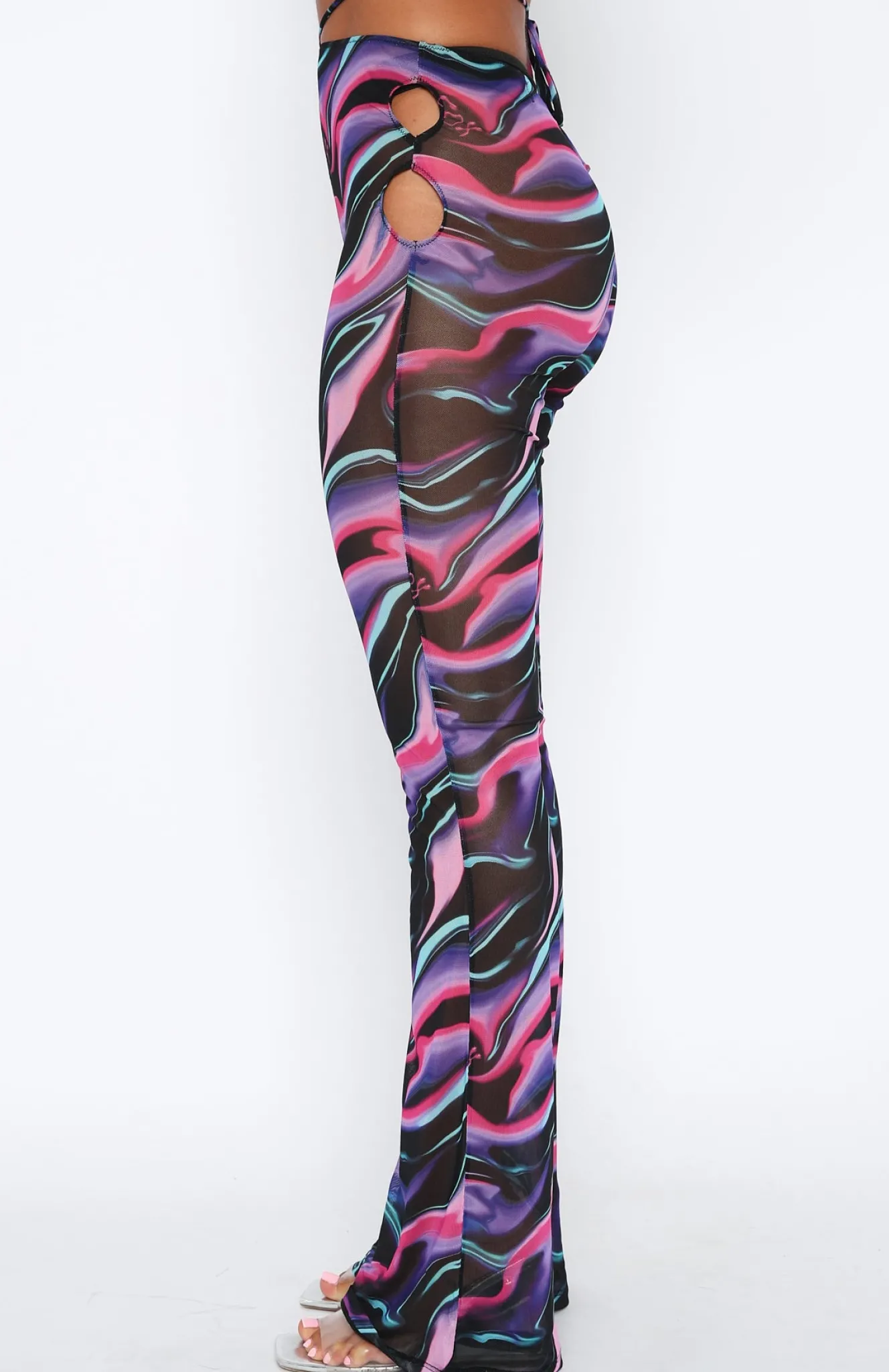 Pants | White Fox Boutique Rhythm Of The Night Pants Intergalactic multi