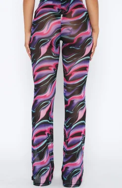 Pants | White Fox Boutique Rhythm Of The Night Pants Intergalactic multi