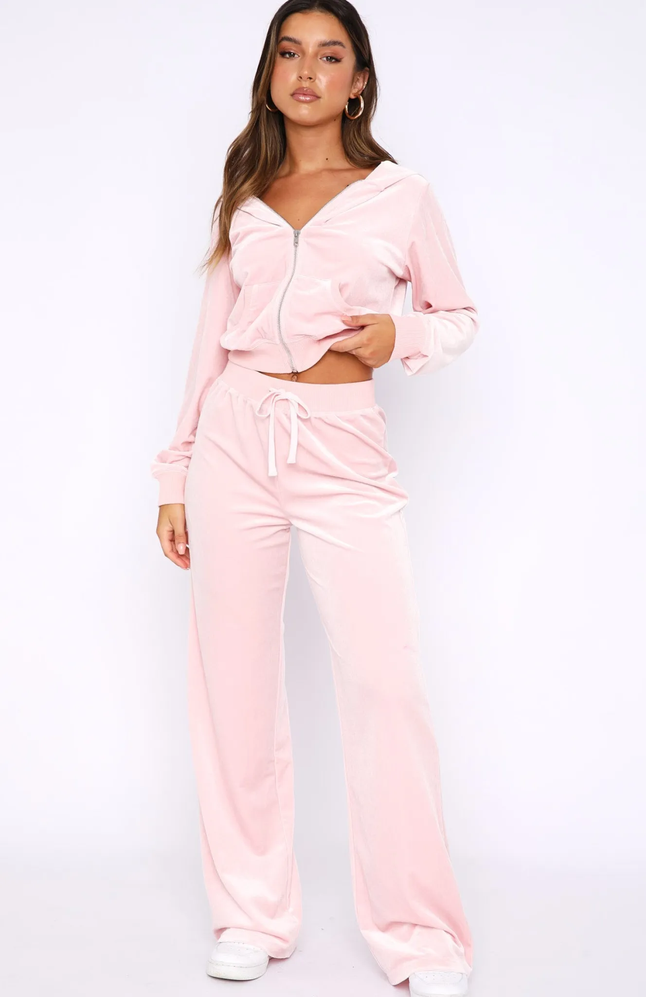 Jackets & Blazers | White Fox Boutique Right Next To You Cropped Jacket Baby pink