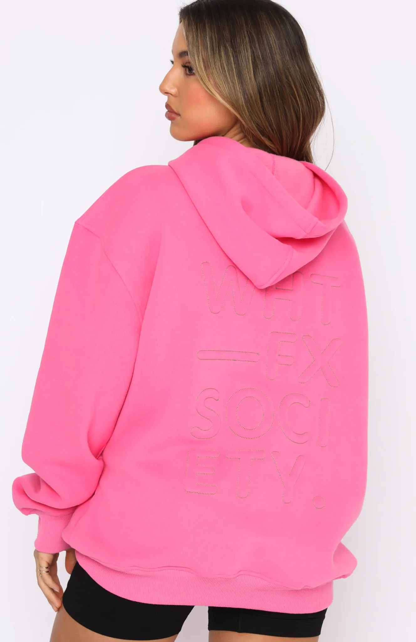 Jackets & Blazers | White Fox Boutique Right On The Line Hoodie pink