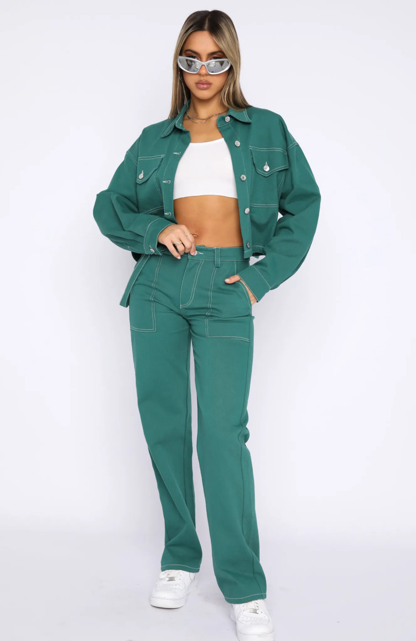 Pants | White Fox Boutique Right Way Pants Forest green