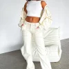 Pants | White Fox Boutique Right Way Pants Off White nude