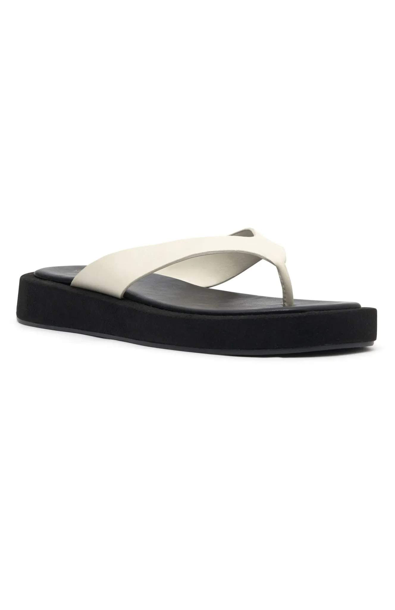 Slides | White Fox Boutique Riya Slides Bone PU white