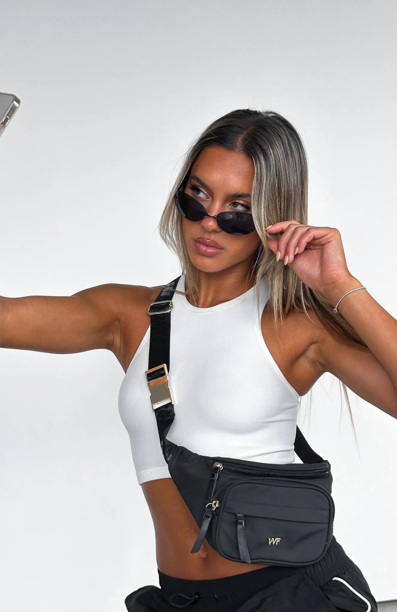 Bags | White Fox Boutique Sammy Belt Bag black
