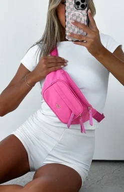 Bags | White Fox Boutique Sammy Belt Bag Hot pink