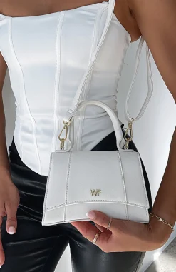 Bags | White Fox Boutique Sapphire Mini Bag white