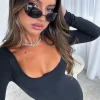 Sunglasses | White Fox Boutique Sarah Sunglasses black