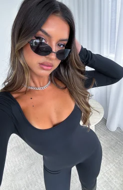 Sunglasses | White Fox Boutique Sarah Sunglasses black