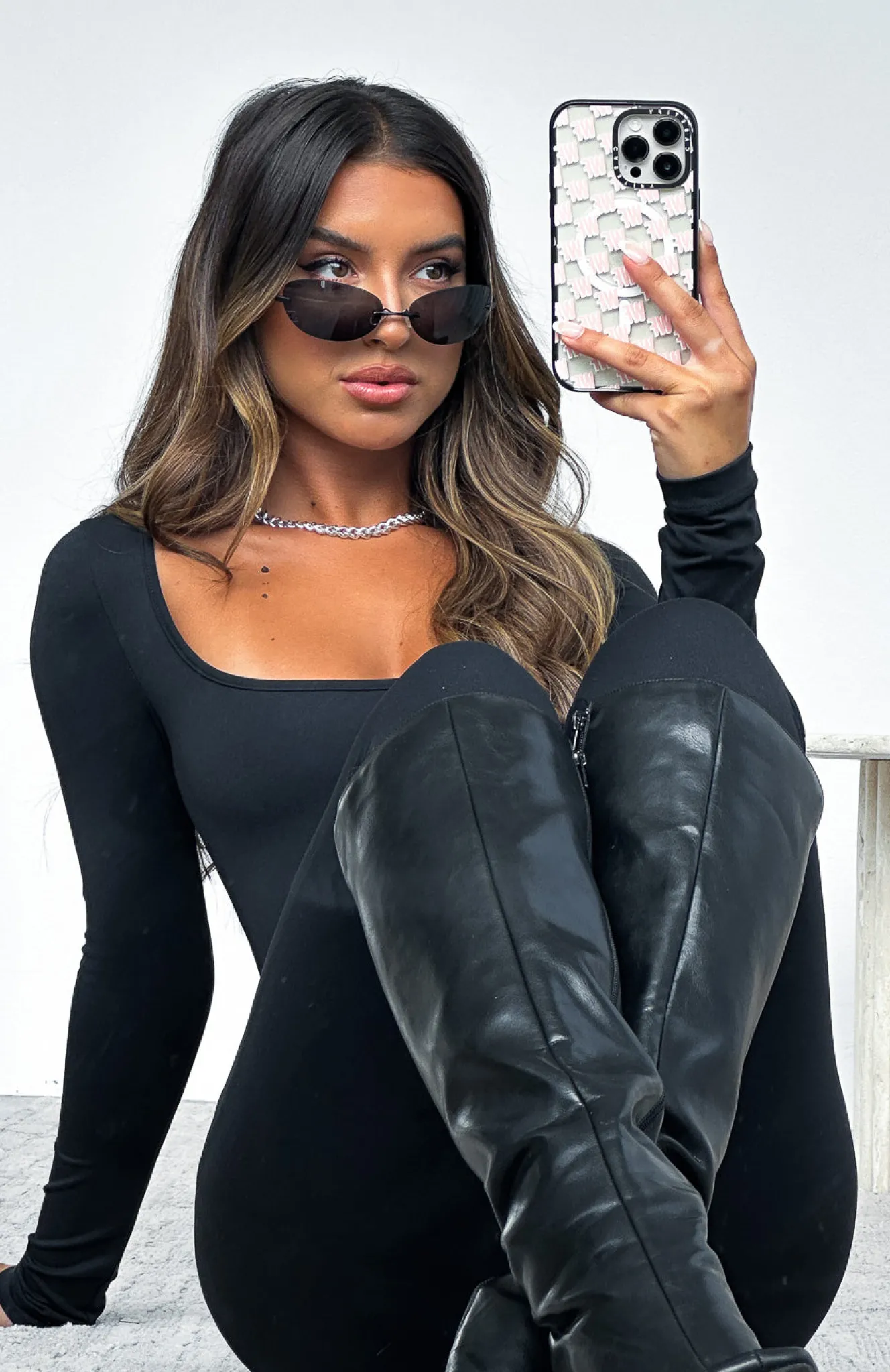 Sunglasses | White Fox Boutique Sarah Sunglasses black
