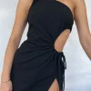 Restocked | White Fox Boutique Say It Now Mini Dress black