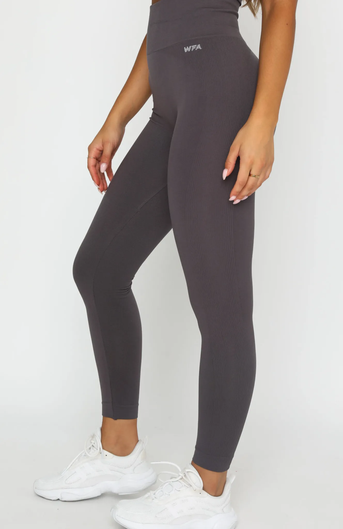 Leggings | White Fox Boutique Seamless High Waisted Leggings Shadow grey