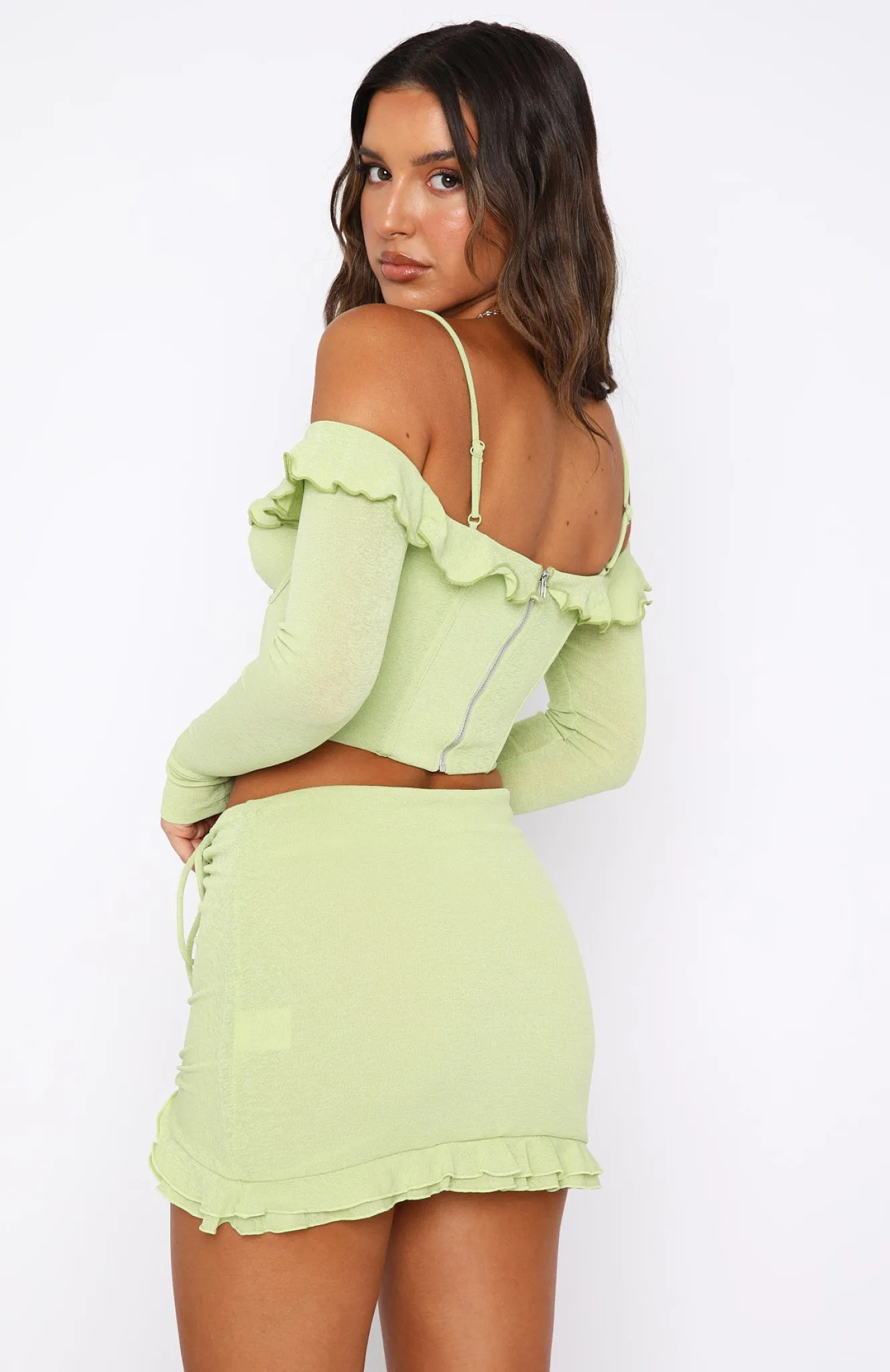 Shirts & Blouses | White Fox Boutique See You Again Bustier Matcha green