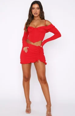Shirts & Blouses | White Fox Boutique See You Again Bustier red
