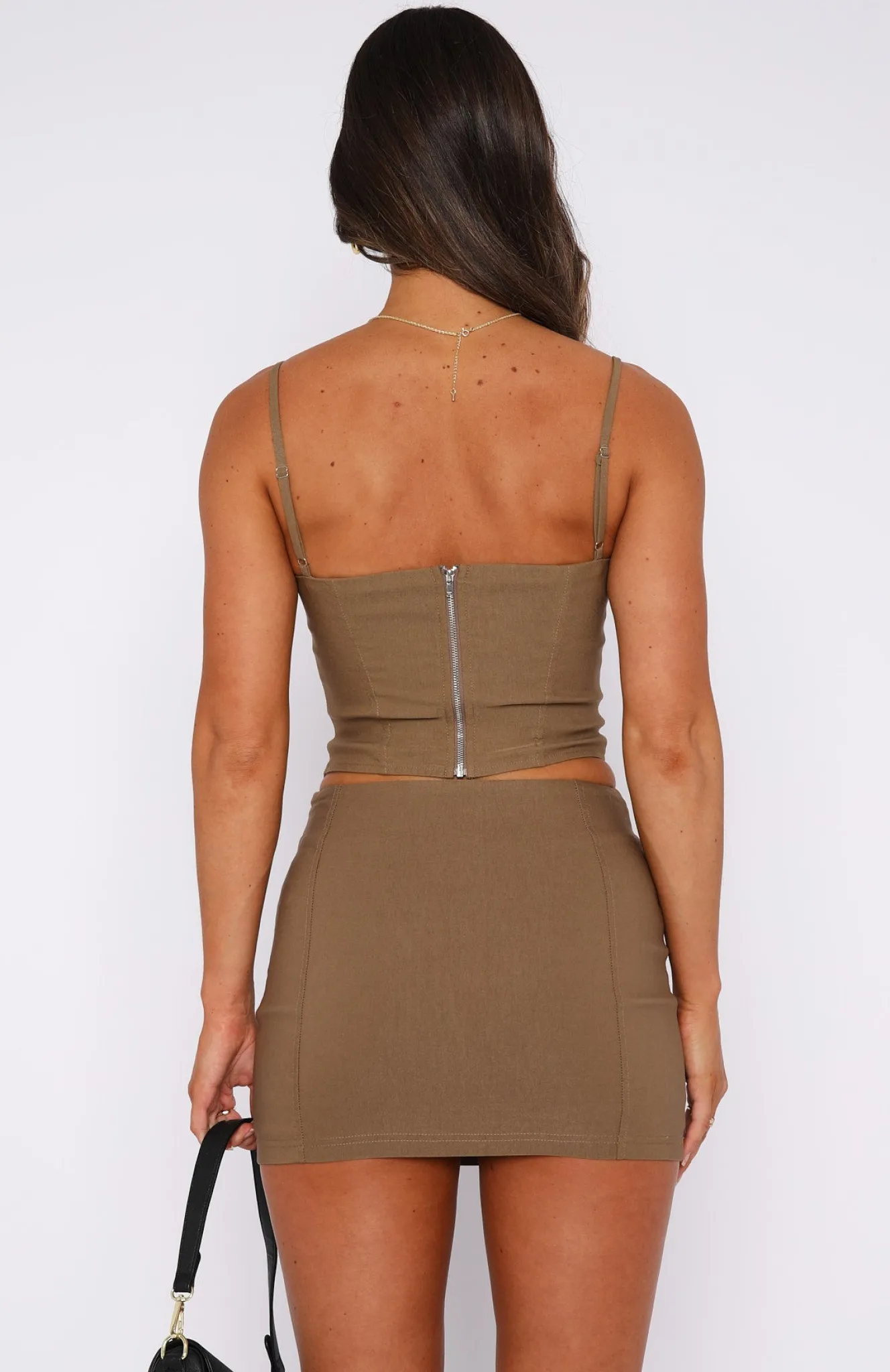 Shirts & Blouses | White Fox Boutique Seems Like Love Bustier Mocha brown
