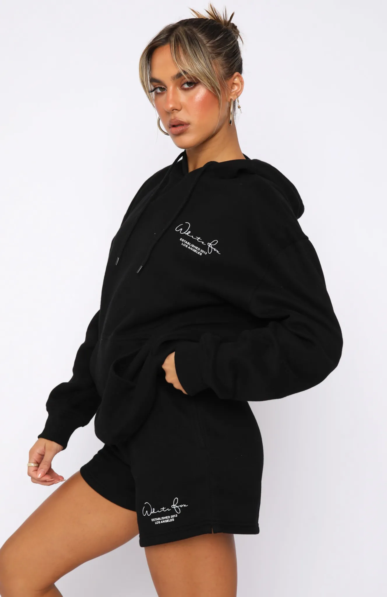 Jackets & Blazers | White Fox Boutique Set The Standard Hoodie black