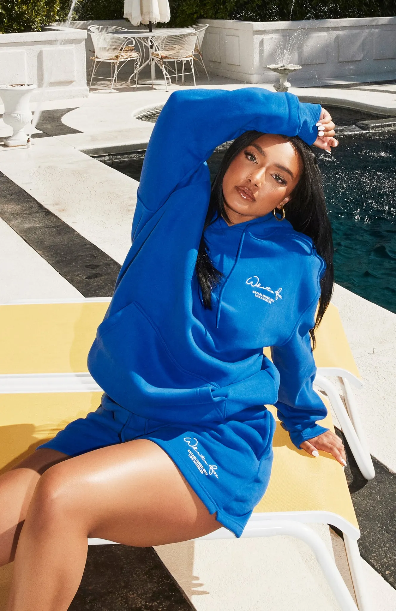 Jackets & Blazers | White Fox Boutique Set The Standard Hoodie Electric blue