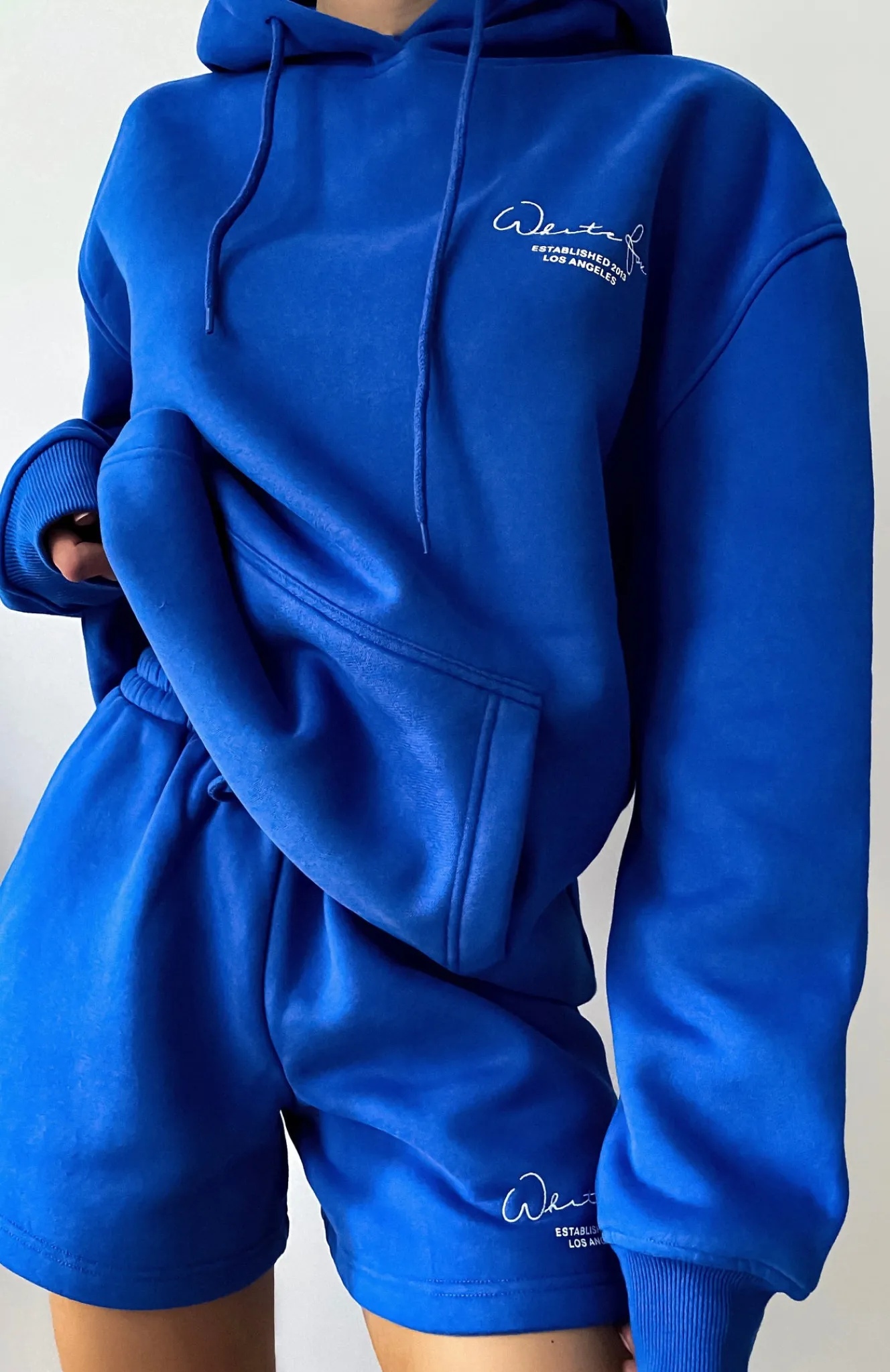 Jackets & Blazers | White Fox Boutique Set The Standard Hoodie Electric blue